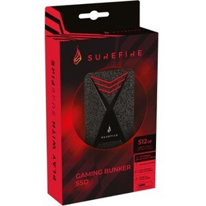 SUREFIRE 1 TB Solid State Drive - External - Black - Desktop PC, Gaming Console, Notebook Device Supported - USB 3.2 (Gen 