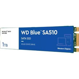 WD Blue SA510 WDS100T3B0B 1 TB Solid State Drive - M.2 2280 Internal - SATA (SATA/600) - Desktop PC Device Supported - 400