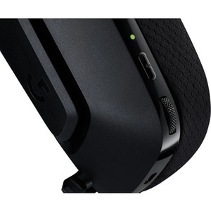 Logitech G G535 Wired/Wireless On-ear Stereo Gaming Headset - Black - Binaural - Ear-cup - 1200 cm - RF - 36 Ohm - 20 Hz t