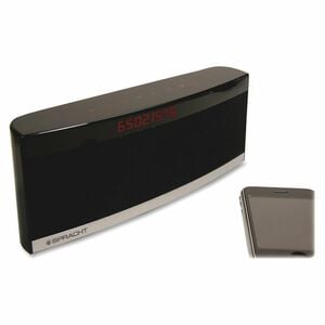 Spracht BluNote PRO 2.0 Portable Bluetooth Speaker System - 4.4 W RMS - Black - Bluetooth - Microphone, Passive Radiator, 