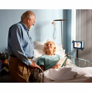 CTA Digital Clamp Mount for Tablet, iPad, iPad Pro, iPad mini, iPad Air - 1 Display(s) Supported14" Screen Support