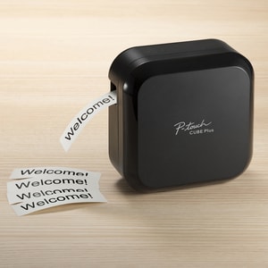Brother P-touch CUBE Plus PT-P710BT Versatile Label Maker with Bluetooth® Wireless Technology - 0.71" Print Width - 0.79 i