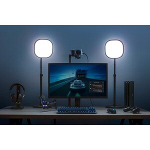 ELGATO KEY LIGHT AIR - PROFESSIONAL LED PANEL WITH 1400 LUMENS, MULTI-LAYER DIFFUSION TECHNOLOGY, APP-ENABLED, COLOR TEMPE