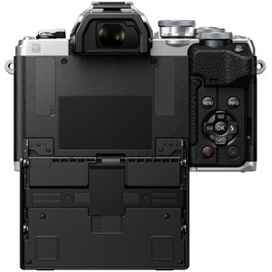 Olympus OM-D E-M10 Mark IV 20.3 Megapixel Mirrorless Camera with Lens - 0.55" - 1.65" - Silver - 4/3" Sensor - Autofocus -
