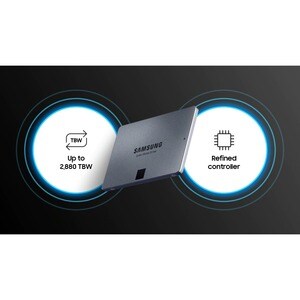 Samsung 870 QVO MZ-77Q1T0BW 1 TB Solid State Drive - 2.5" Internal - SATA (SATA/600)
