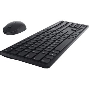 Dell Pro KM5221W Keyboard & Mouse - QWERTY - English (US) - Retail - USB Wireless RF - Keyboard/Keypad Color: Black - USB 