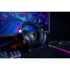 Asus ROG Theta 7.1 Wired Over-the-head Stereo Gaming Headset - Binaural - Circumaural - 32 Ohm - 20 Hz to 40 kHz - 120 cm 