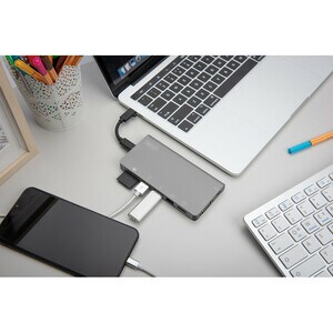 Digitus USB Type C Docking Station for Notebook - 100 W - 4 x USB Ports - 2 x USB 3.0 - USB Type-C - Network (RJ-45) - HDM