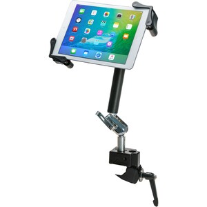 CTA Digital Clamp Mount for Tablet, iPad, iPad Pro, iPad mini, iPad Air - 1 Display(s) Supported14" Screen Support