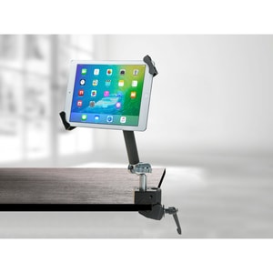 CTA Digital Multi-flex Clamp Mount for Tablet, iPad Pro, iPad Air, iPad mini - 14" Screen Support - 1