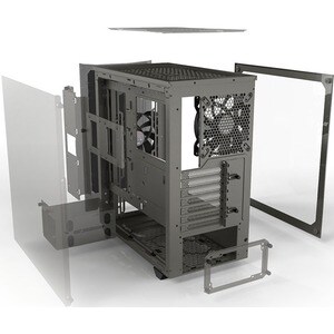 be quiet! Computer Case - ATX, Micro ATX, Mini ITX Motherboard Supported - Midi Tower - Acrylonitrile Butadiene Styrene (A