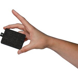 Seagate One Touch STJE1000400 1 TB Portable Solid State Drive - External - Black - Notebook Device Supported - USB 3.0 Typ