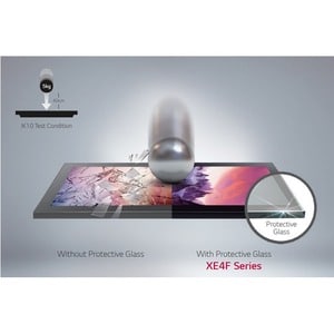 LCD Digital Signage LG 55XE4F-M 139,7 cm (55") - 1920 x 1080 - Direct LED - 4000 cd/m² - 1080p - USB - HDMI - Seriale - Et