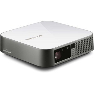 ViewSonic M2e 1080p Portable Projector with 1000 LED Lumens, H/V Keystone, Auto Focus, Harman Kardon Bluetooth Speakers, H