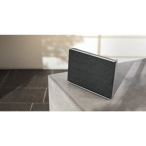 Bang & Olufsen Beosound Level Portable Bluetooth Smart Speaker - 105 W RMS - Google Assistant Supported - Natural, Dark Gr