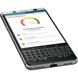 Smartphone BlackBerry KEYone 32 GB - 4G - 11,4 cm (4,5") LCD - 3 GB RAM - Android 7.1 Nougat - Negro, Plata - Barra - Qual
