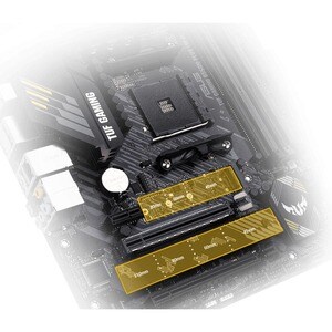 TUF GAMING B550M-PLUS (WI-FI) Desktop Motherboard - AMD Chipset - Socket AM4 - Micro ATX - 128 GB DDR4 SDRAM Maximum RAM -