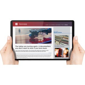 Lenovo Tab M10 HD (2nd Gen) ZA7V0010SE Tablet - 25.7 cm (10.1") HD - 4 GB RAM - 64 GB SSD - Android 10 - 4G - Iron Grey - 