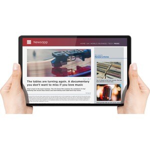 Lenovo ZA7V0013SE Tablet - 25.7 cm (10.1") - 2 GB RAM - 32 GB Storage - Android 10 - 4G - Iron Grey - SoC Platform SoC - M