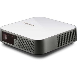 ViewSonic M2e 1080p Portable Projector with 1000 LED Lumens, H/V Keystone, Auto Focus, Harman Kardon Bluetooth Speakers, H