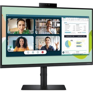 Samsung S24A400VEE 61 cm (24") Full HD LED LCD Monitor - 16:9 - Black - 609.60 mm Class - In-plane Switching (IPS) Technol