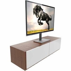 Kanto TTS100 Universal Tabletop TV Stand for 37-inch to 60-inch VESA Compatible TVs - Up to 65" Screen Support - 88 lb Loa