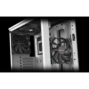 be quiet! Pure Base 500 BGW38 Computer Case - ATX, Micro ATX, Mini ITX Motherboard Supported - Tempered Glass, Acrylonitri
