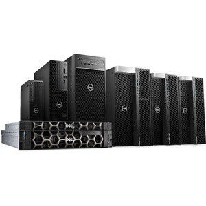 Dell Precision 3000 3450 Workstation - Intel Core i7 i7-10700 10th Gen - 16 GB DDR4 SDRAM RAM - 512 GB SSD - Small Form Fa