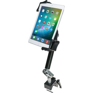 CTA Digital Clamp Mount for Tablet, iPad, iPad Pro, iPad mini, iPad Air - 1 Display(s) Supported14" Screen Support