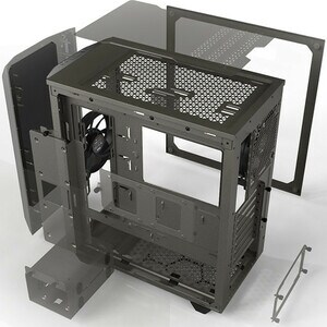 be quiet! Computer Case - ATX, Micro ATX, Mini ITX Motherboard Supported - Midi Tower - Acrylonitrile Butadiene Styrene (A