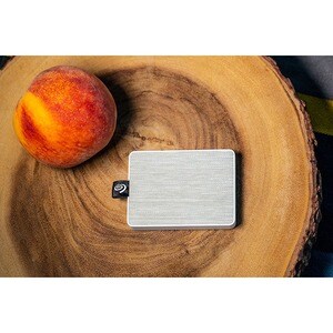 Seagate One Touch STJE500402 500 GB Portable Solid State Drive - 2.5" External - White - Notebook Device Supported - USB 3.0