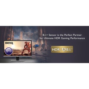 Monitor de juego LCD BenQ EL2870U 70,9 cm (27,9") 4K UHD LED - 16:9 - Gris Metálico - 711,20 mm Class - Torsión Nemática (