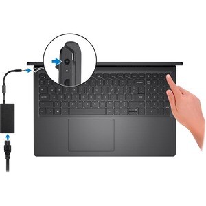 Dell Vostro 3000 3510 39.6 cm (15.6") Notebook - Intel Core i3 11th Gen i3-1115G4 - 8 GB Total RAM - 256 GB SSD - Intel Ch
