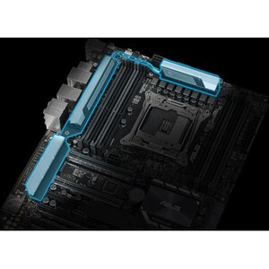 Asus WS C422 PRO/SE Workstation Motherboard - Intel Chipset - Socket R4 LGA-2066 - ATX - 512 GB DDR4 SDRAM Maximum RAM - L