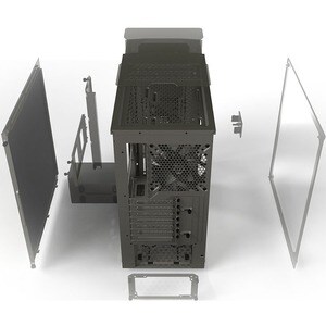 be quiet! Computer Case - ATX, Micro ATX, Mini ITX Motherboard Supported - Midi Tower - Acrylonitrile Butadiene Styrene (A