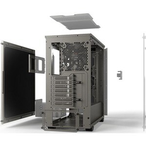 be quiet! Computer Case - ATX, Micro ATX, Mini ITX Motherboard Supported - Midi Tower - Acrylonitrile Butadiene Styrene (A