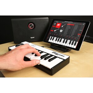 IK Multimedia iRig Keys Mini The 25 Key Universal Mini Keyboard Controller - White