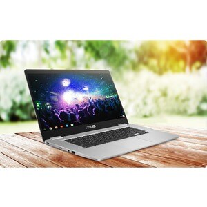 Asus Chromebook C523 C523NA-DB44F 15.6" Chromebook - Full HD - 1920 x 1080 - Intel Celeron N3350 Dual-core (2 Core) 1.10 G