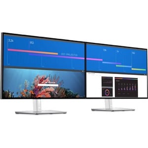 Dell UltraSharp U3223QE 80 cm (31.5") 4K LED LCD Monitor - 16:9 - Platinum Silver, Black - 812.80 mm Class - In-plane Swit