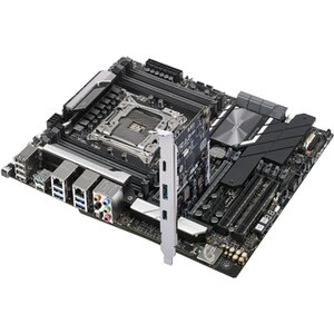 Asus WS C422 PRO/SE Workstation Motherboard - Intel Chipset - Socket R4 LGA-2066 - ATX - 512 GB DDR4 SDRAM Maximum RAM - L