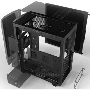 be quiet! Computer Case - ATX, Micro ATX, Mini ITX Motherboard Supported - Midi Tower - Acrylonitrile Butadiene Styrene (A
