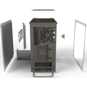 be quiet! Computer Case - ATX, Micro ATX, Mini ITX Motherboard Supported - Midi Tower - Acrylonitrile Butadiene Styrene (A