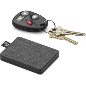 Seagate One Touch STJE1000400 1 TB Portable Solid State Drive - External - Black - Notebook Device Supported - USB 3.0 Typ