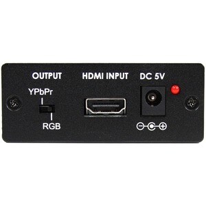 StarTech.com Adaptador Conversor Audio y Vídeo HDMI® a VGA HD15 o Vídeo Componente YPrPb - Convertidor 1080p - Funciones: 