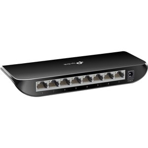 TP-Link TL-SG1008D 8 Ports Ethernet Switch - 2 Layer Supported - Twisted Pair - Desktop, Wall Mountable