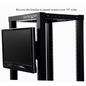 Universal VESA LCD Monitor Mounting Bracket for 19in Rack or Cabinet - 43.2 cm to 48.3 cm (19") Screen Support