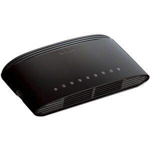 D-Link DES-1008D 8 Ports Ethernet Switch - 2 Layer Supported - Twisted Pair