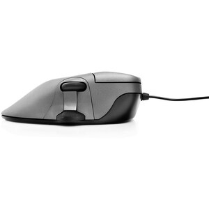 Contour CMO-GM-L-L Mouse - Optical - Cable - Gunmetal Gray - USB - Scroll Wheel - 5 Button(s) - Left-handed Only