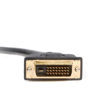 1 ft DVI-D to DVI-D & HDMI Splitter Cable - M/F