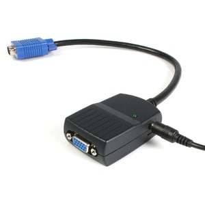 Mini Duplicador Divisor de Video VGA de 2 puertos Compacto -Cable 2 Salidas StarTech.com ST122LE